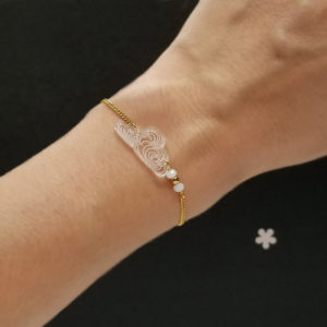 Bracelet nuage japonais transparent