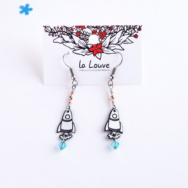Rocket - boucles d'oreilles – Image 3