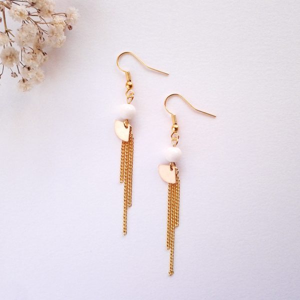 Sensu 扇子 - Boucles d'oreilles mini éventail - 3 couleurs disponibles – Image 4