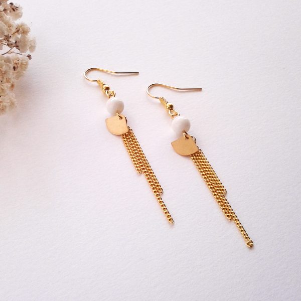 Sensu 扇子 - Boucles d'oreilles mini éventail - 3 couleurs disponibles – Image 7