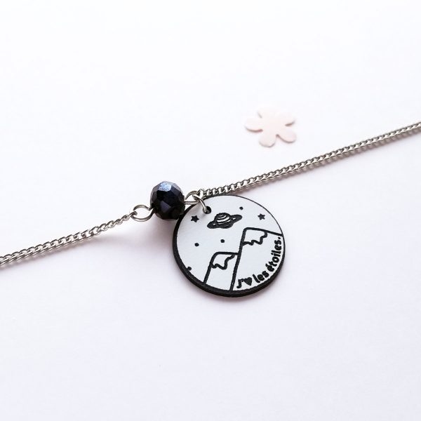 "J'aime les étoiles" - bracelet