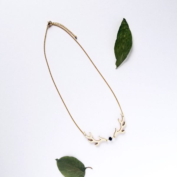 Collier bois de cerf – Image 3