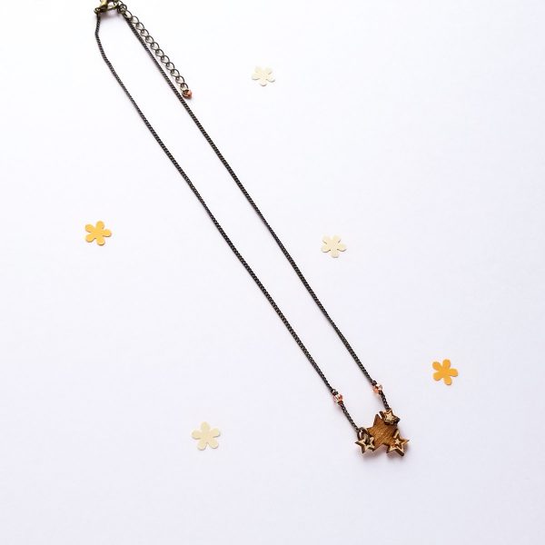 Étoiles - collier court - personnalisable – Image 4