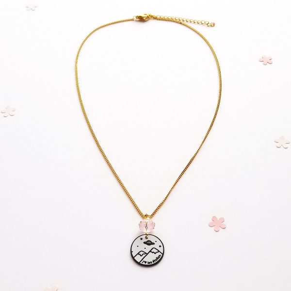 "J'aime les étoiles" - collier – Image 3