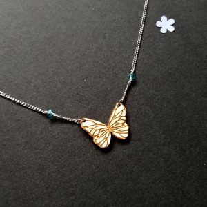 Collier papillon