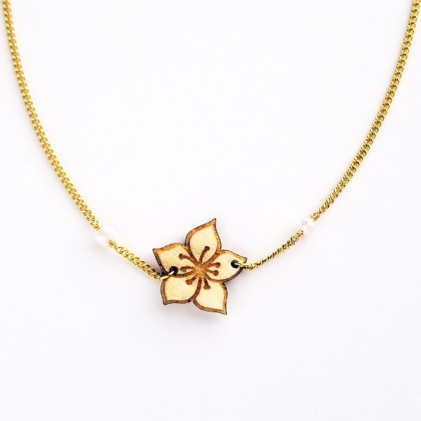 Sakura - collier court - personnalisable – Image 4