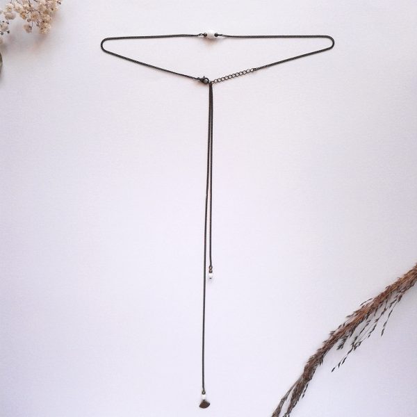 Sensu 扇子 – Collier de dos mini éventail - 3 couleurs disponibles – Image 3