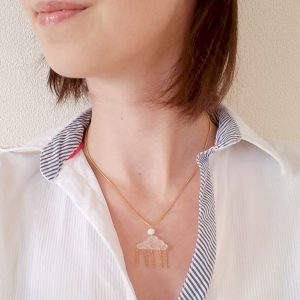 Nuage japonais - collier