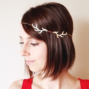 Headband bois de cerf