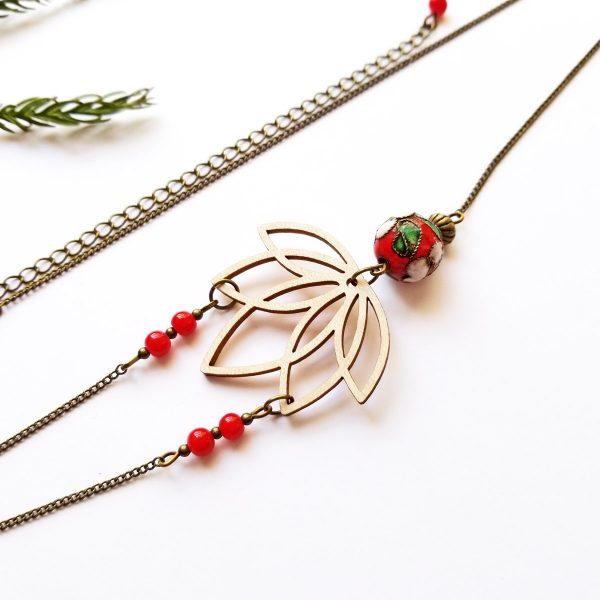 Lotus - headband bohème - personnalisable – Image 3