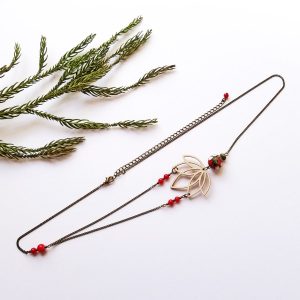 Lotus - headband bohème - personnalisable